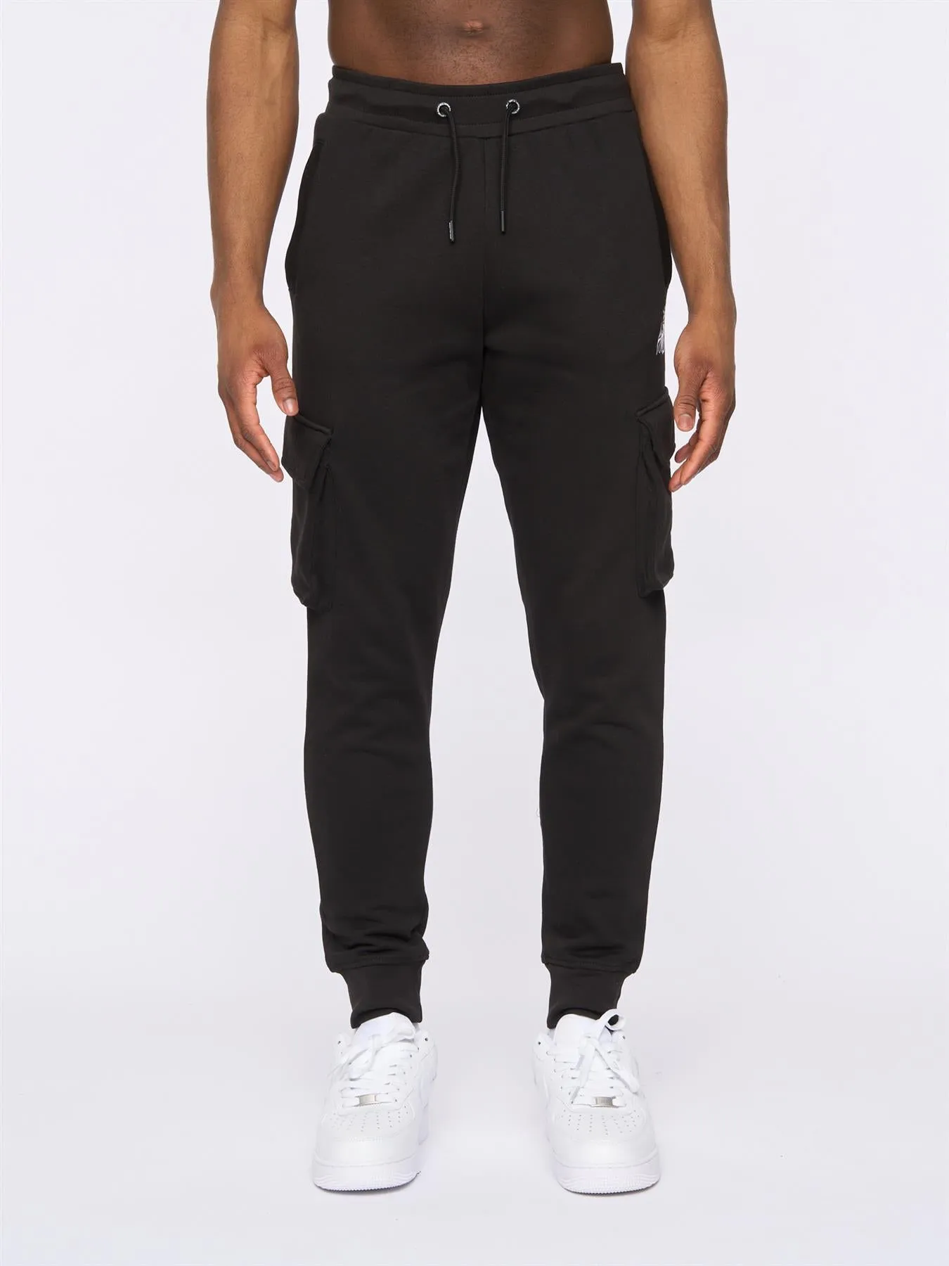 Mens Crosby 2.0 Cargo Joggers Black sold by Brand Corner