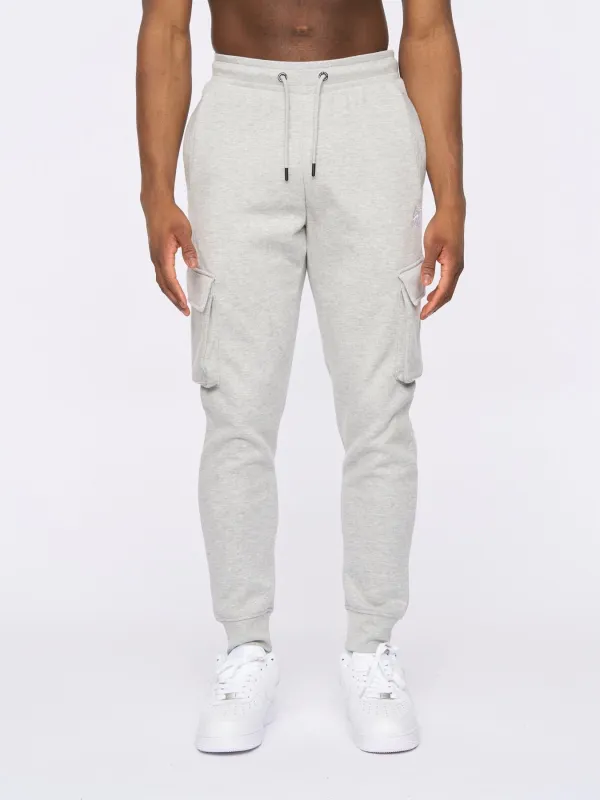 Mens Crosby 2.0 Cargo Joggers Grey Marl sold by Brand Corner