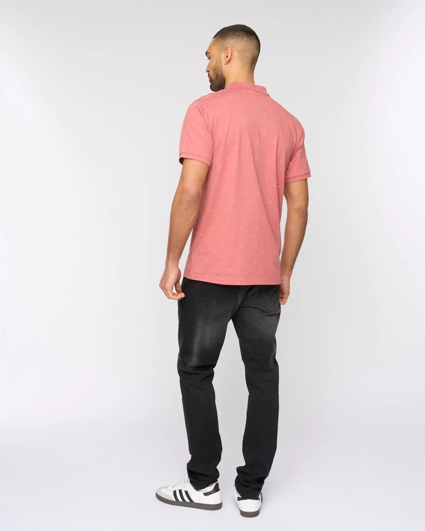 Mens Domray Polo Pink sold by Brand Corner product image thumbnail 4