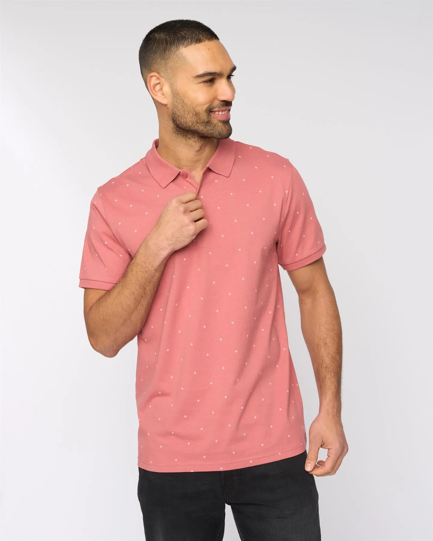 Mens Domray Polo Pink sold by Brand Corner product image thumbnail 2