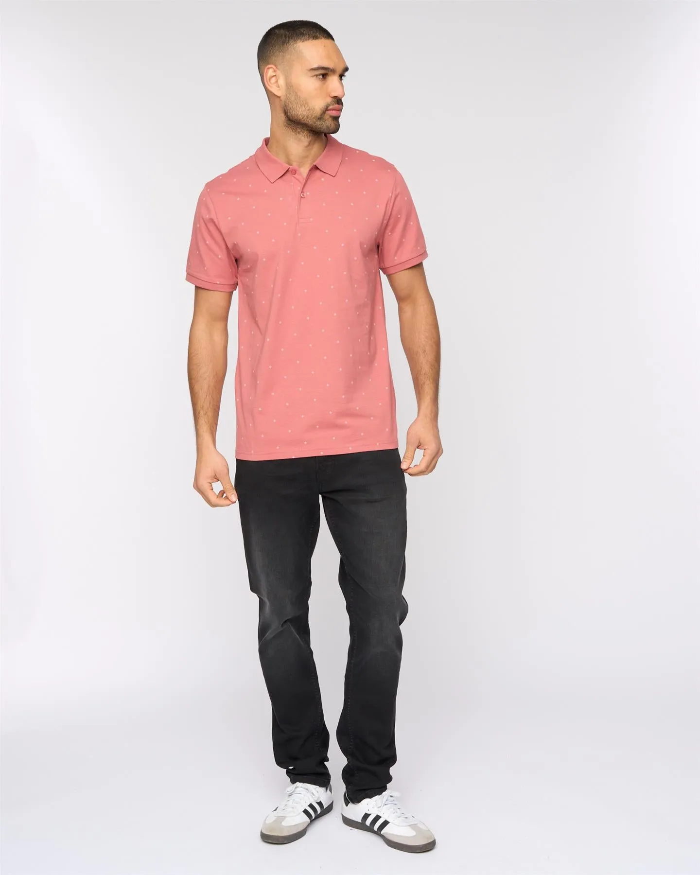 Mens Domray Polo Pink sold by Brand Corner product image thumbnail 3
