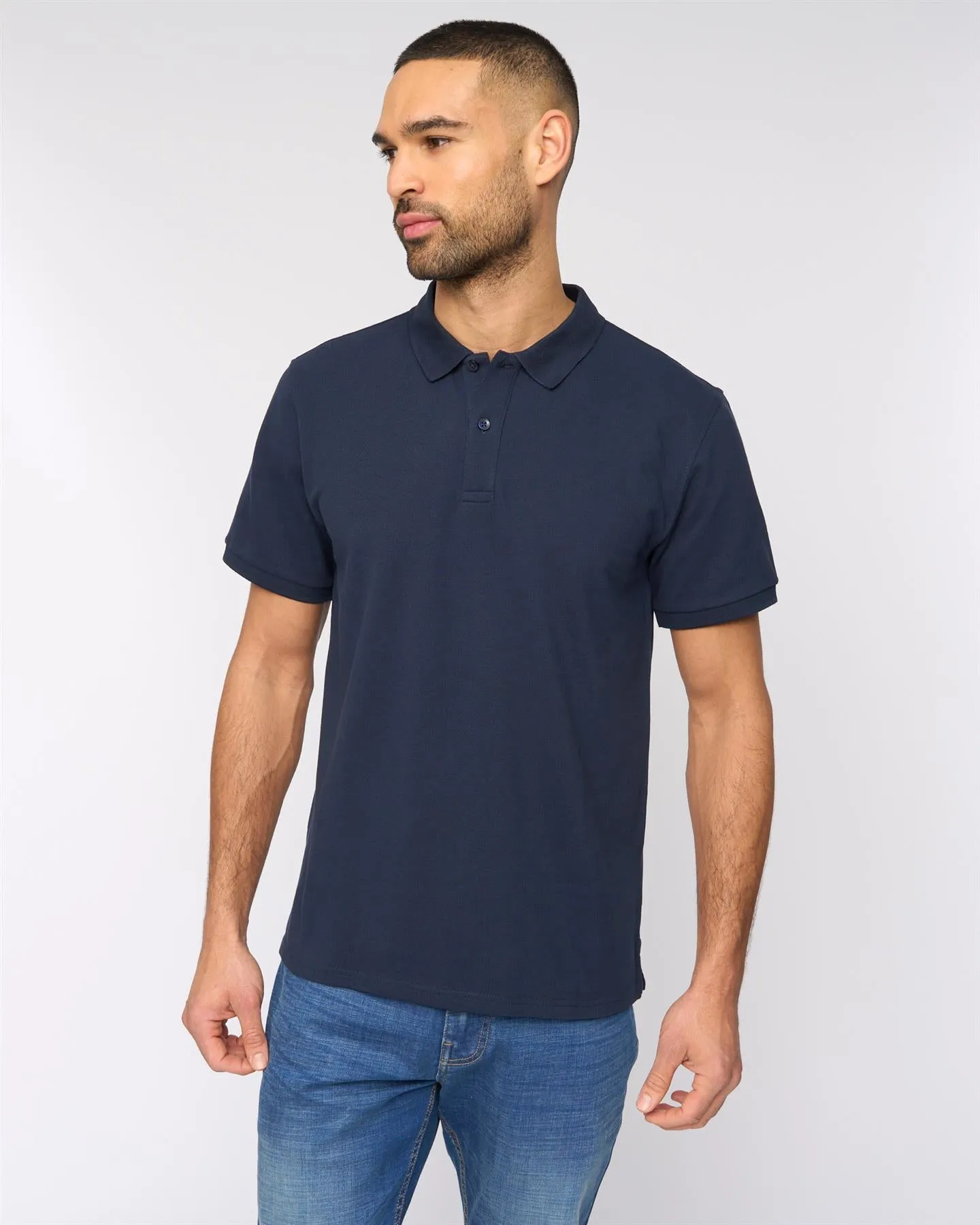 Mens Morwell Polo Navy sold by Brand Corner product image thumbnail 2
