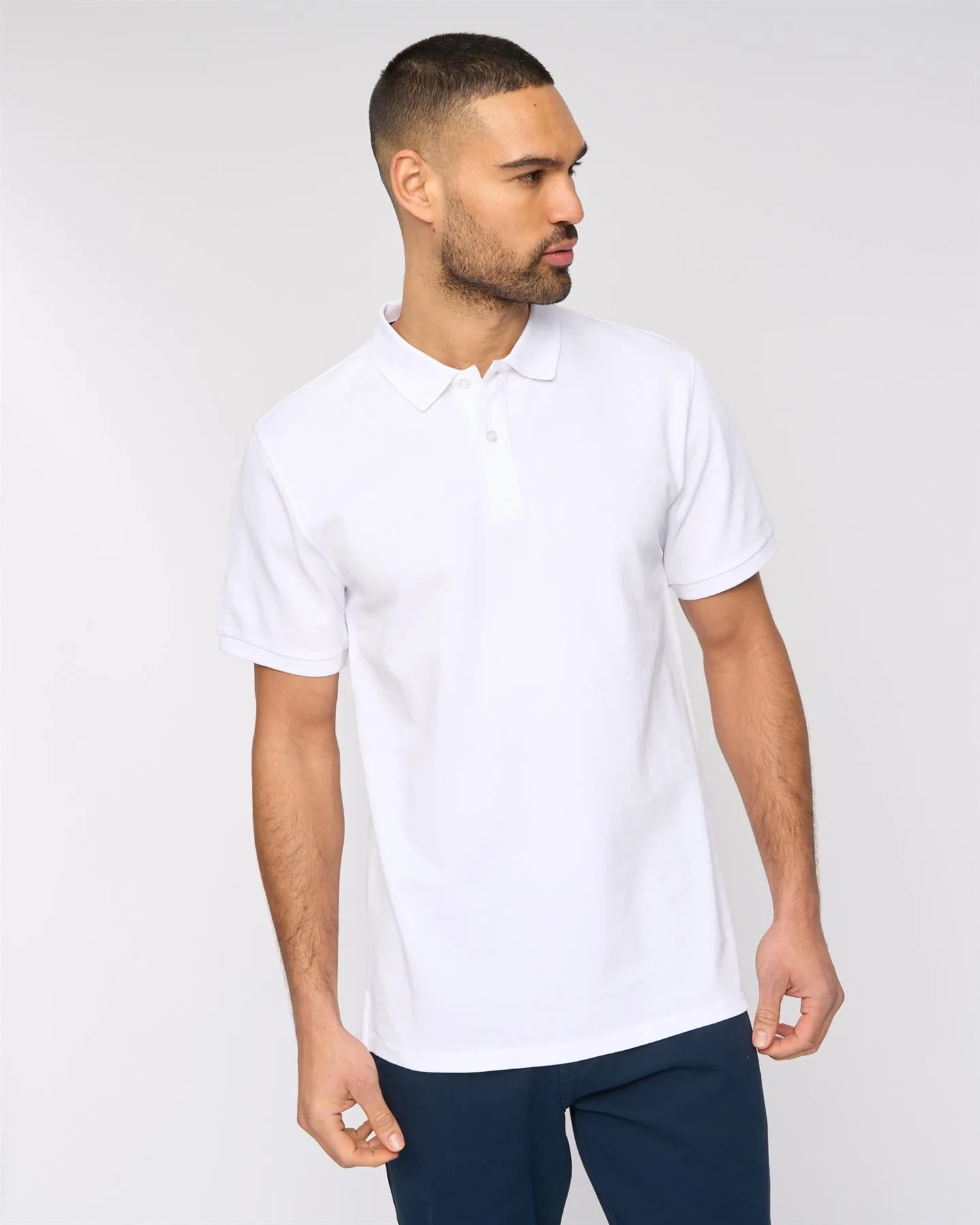 Mens Morwell Polo White sold by Brand Corner product image thumbnail 2