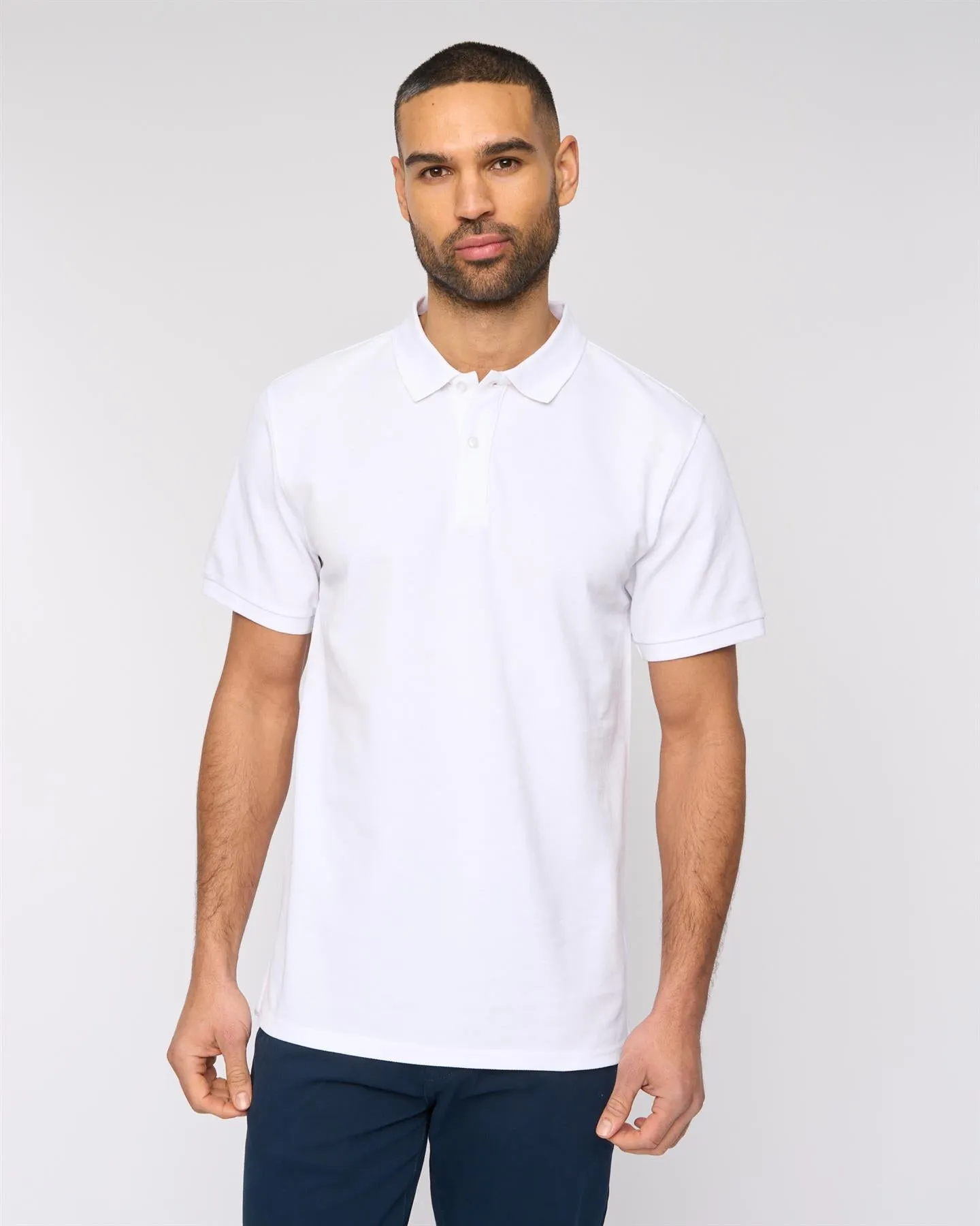 Mens Morwell Polo White sold by Brand Corner