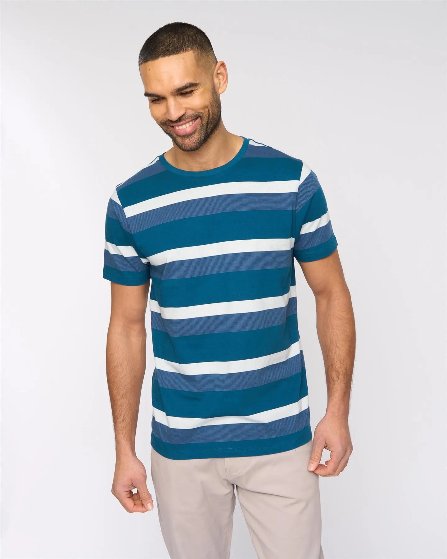 Mens Sherston T-Shirt Teal sold by Brand Corner