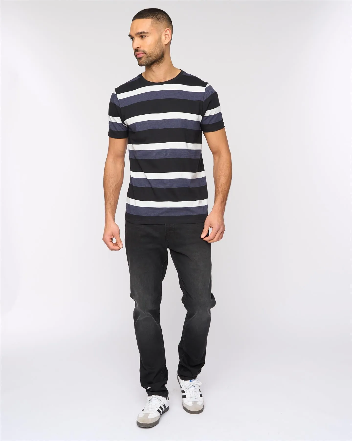 Mens Sherston T-Shirt Black sold by Brand Corner product image thumbnail 3