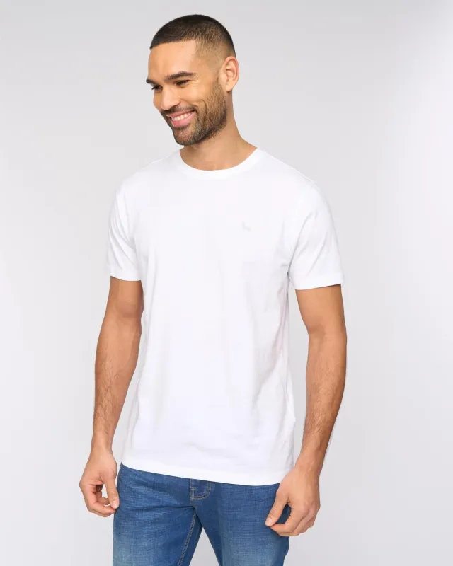 Mens Barlowe T-Shirt White sold by Brand Corner