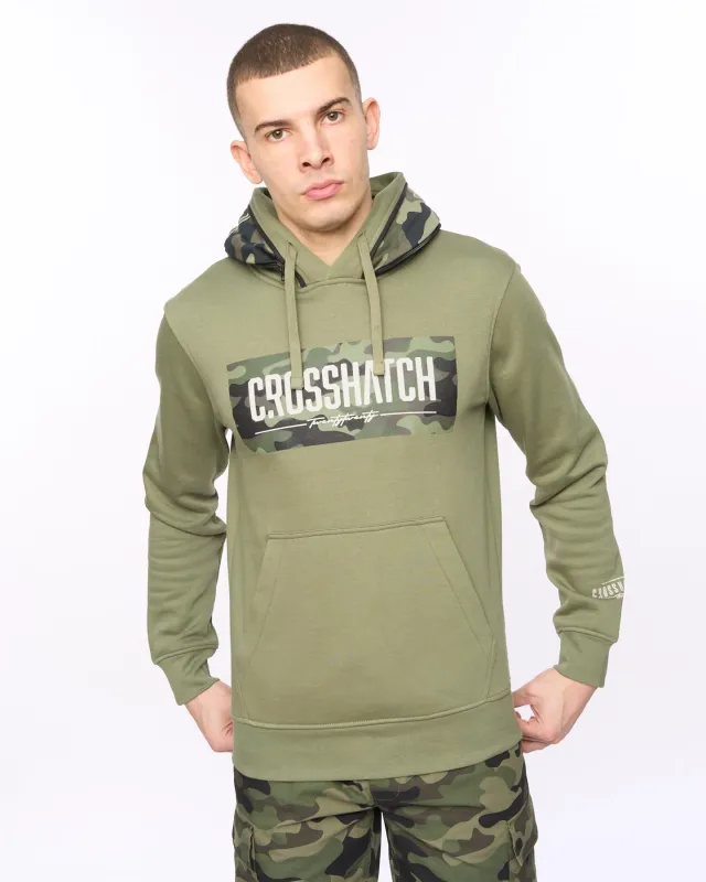 Mens Camtort Hoodie Olive sold by Brand Corner