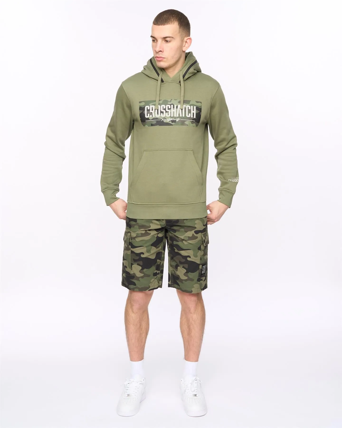 Mens Camtort Hoodie Olive sold by Brand Corner product image thumbnail 3