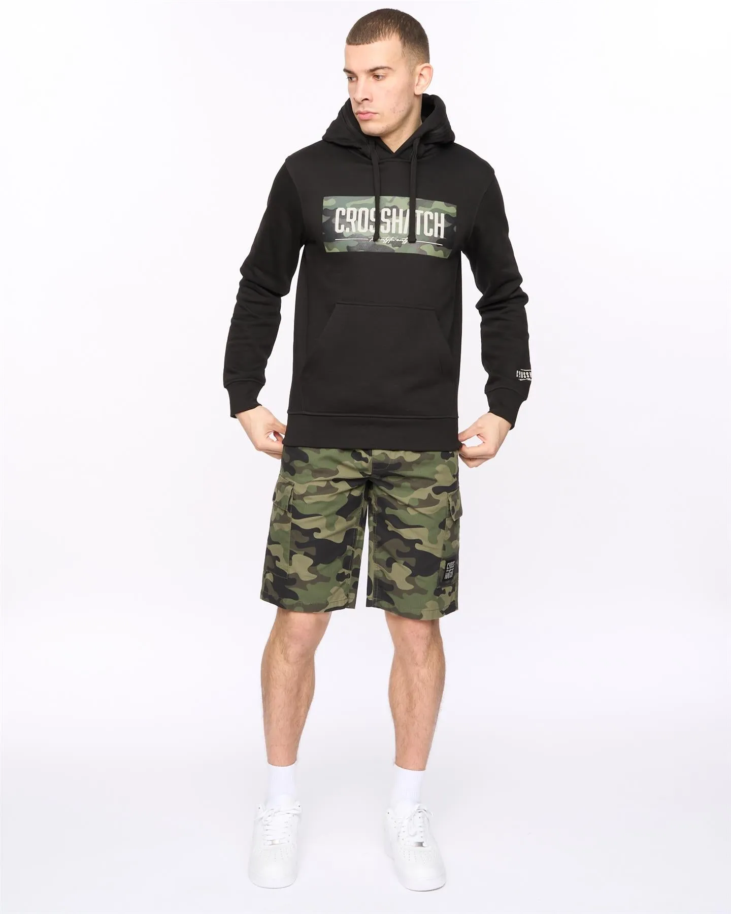 Mens Camtort Hoodie Black sold by Brand Corner product image thumbnail 3
