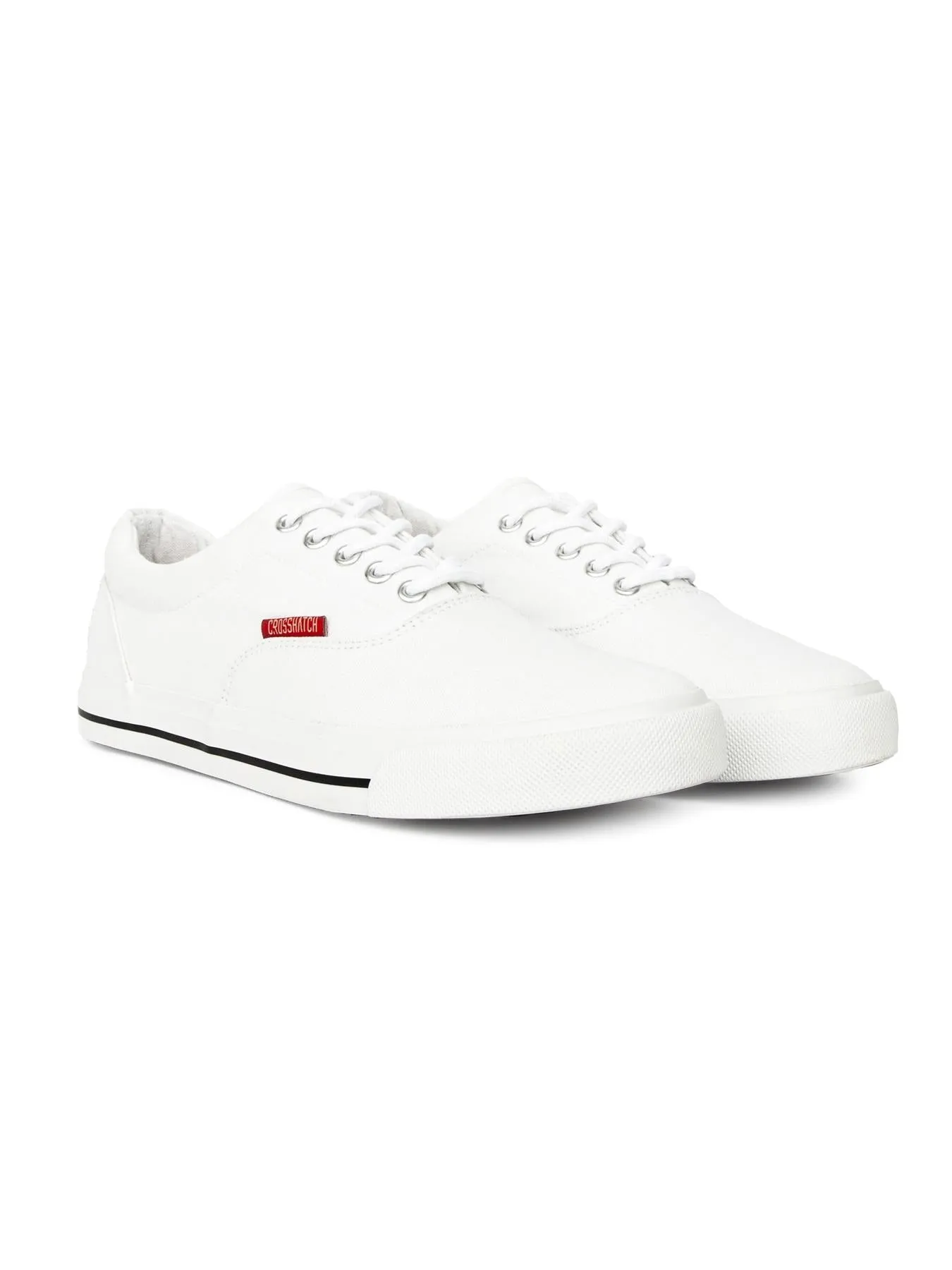 Mens Skywalk Canvas Pumps White sold by Brand Corner