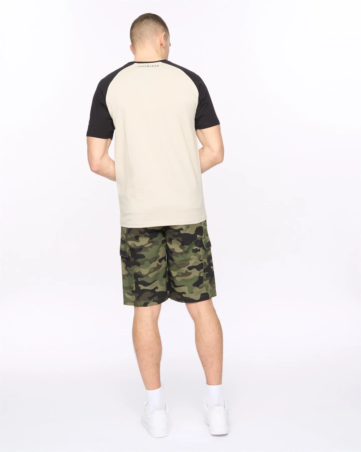 Mens Camtort T-Shirt Black/Stone sold by Brand Corner product image thumbnail 4