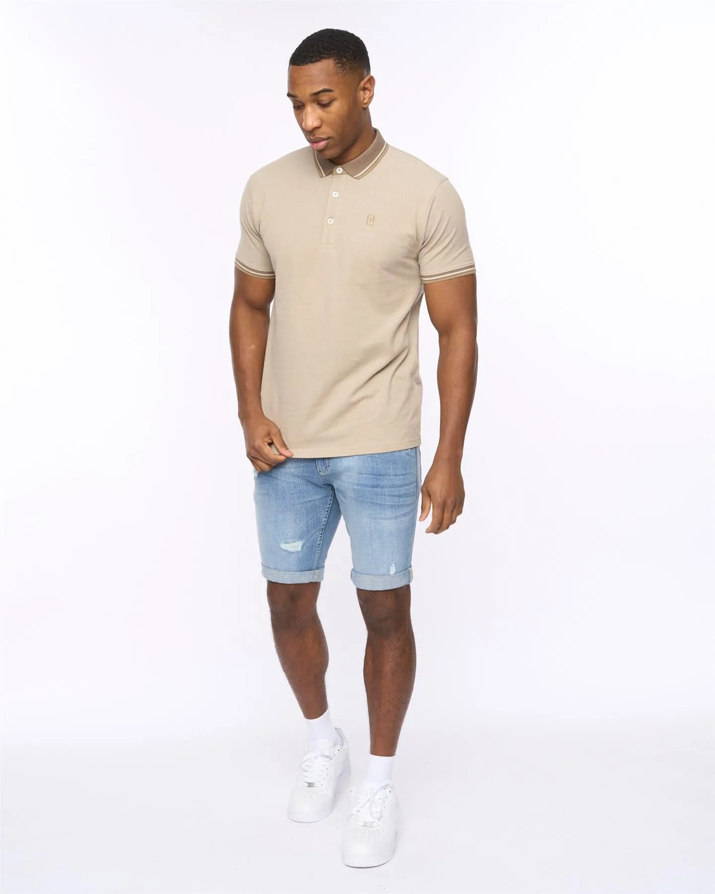 Mens Shellworth Polo Stone sold by Brand Corner product image thumbnail 3