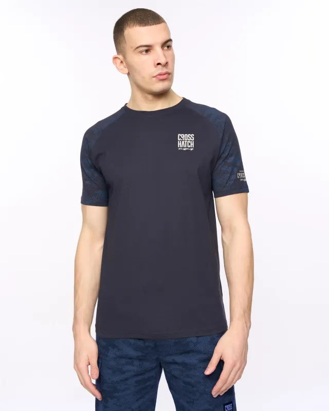 Mens Janscore T-Shirt Navy sold by Brand Corner