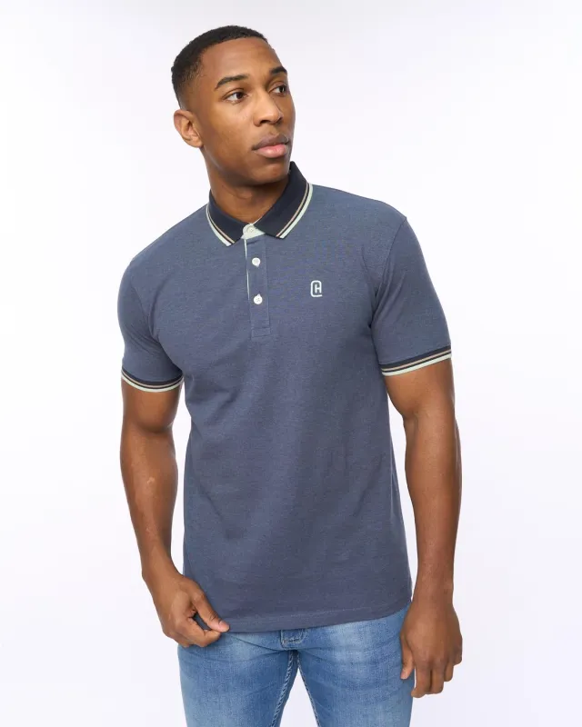 Mens Shellworth Polo Navy sold by Brand Corner