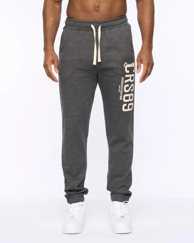 Mens Ellsworth Joggers Charcoal Marl sold by Brand Corner