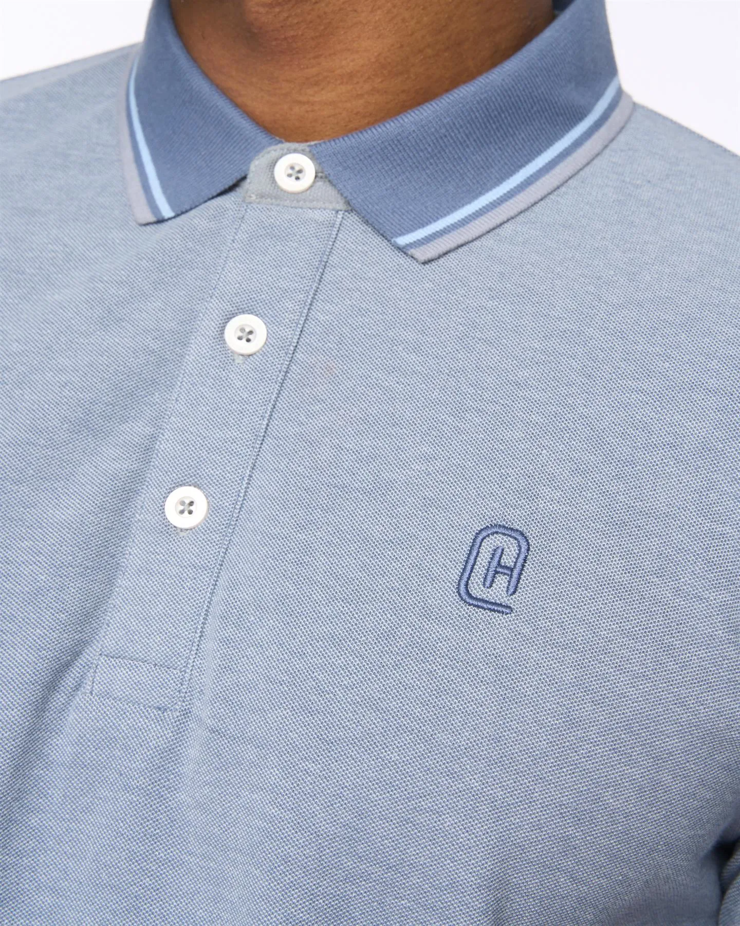 Mens Shellworth Polo Light Blue sold by Brand Corner product image thumbnail 5