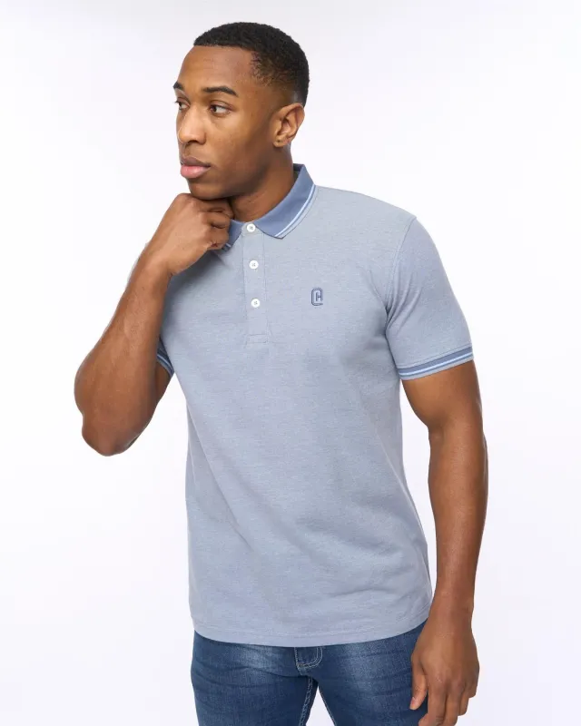 Mens Shellworth Polo Light Blue sold by Brand Corner