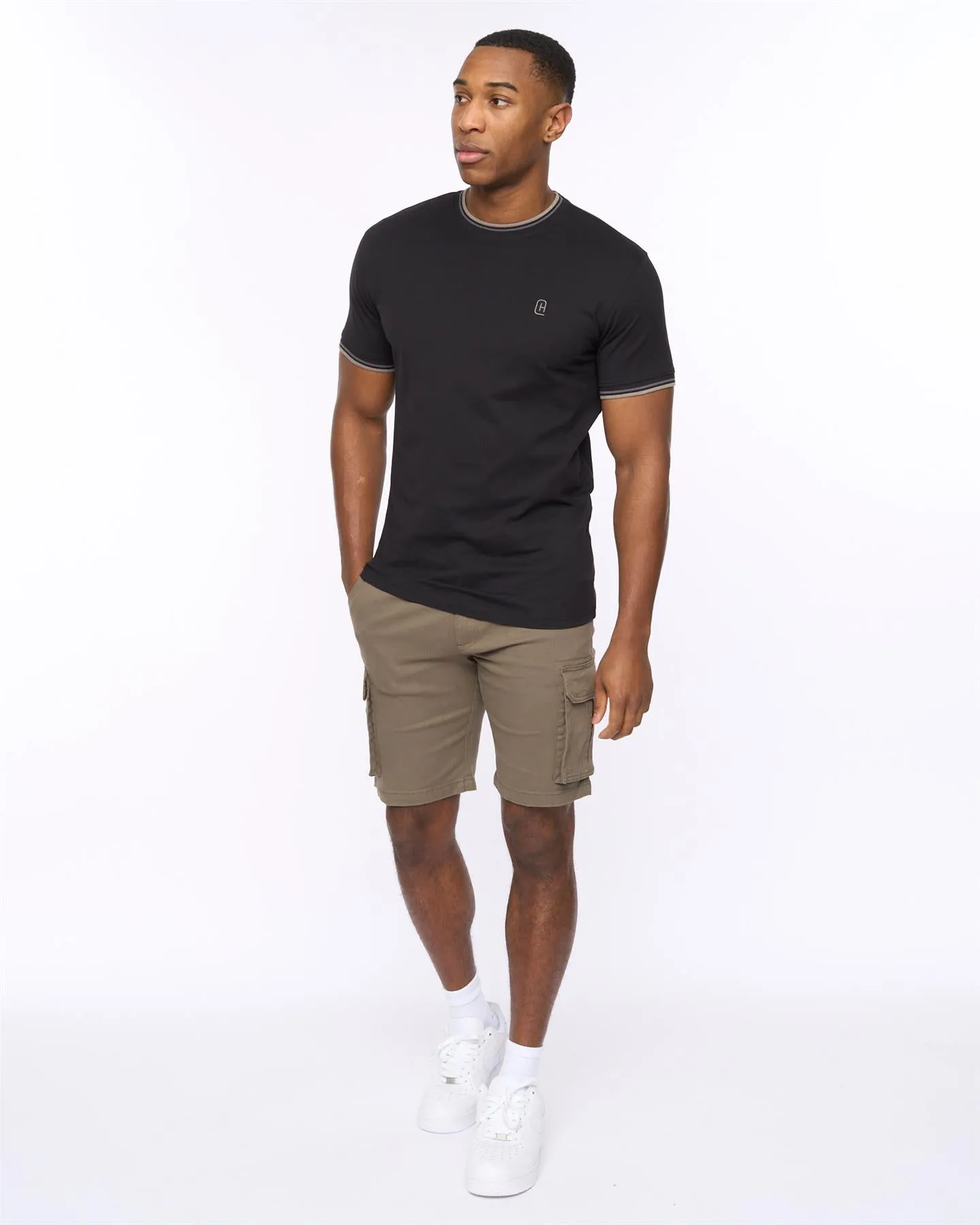 Mens Shellworth T-Shirt Black sold by Brand Corner product image thumbnail 3