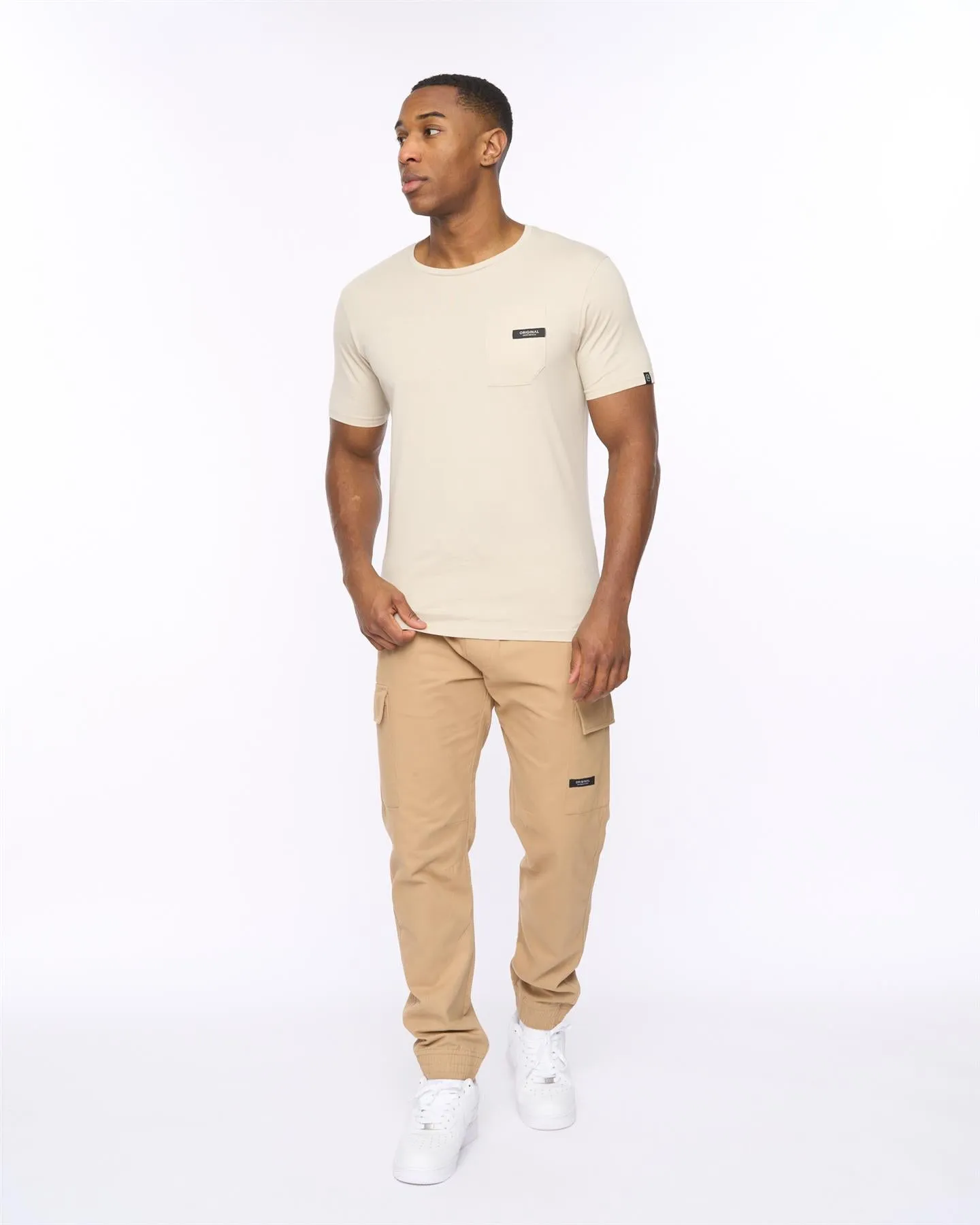 Mens Utilate T-Shirt Light Stone sold by Brand Corner product image thumbnail 3