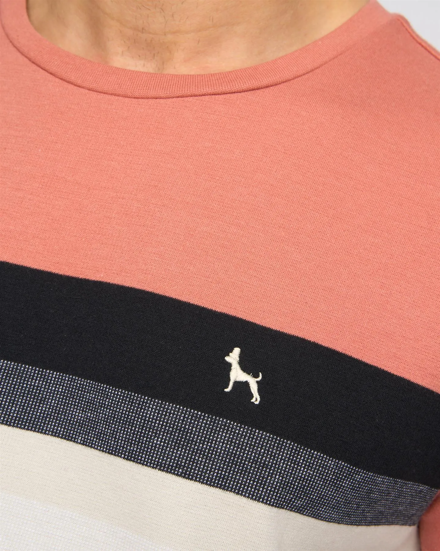 Mens Kemble T-Shirt Pink/Black sold by Brand Corner product image thumbnail 5