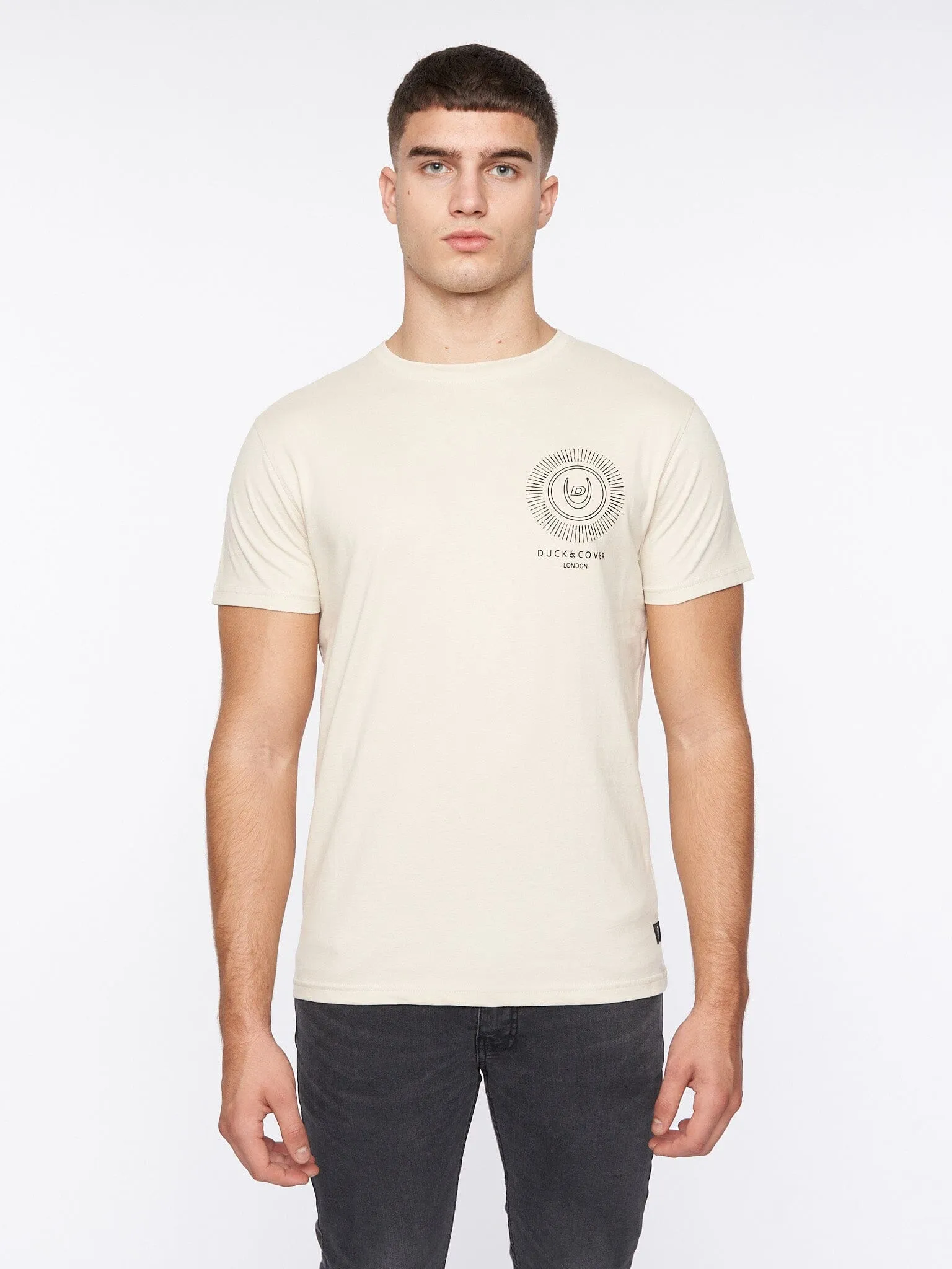 Swirla T-Shirt Ecru sold by Brand Corner