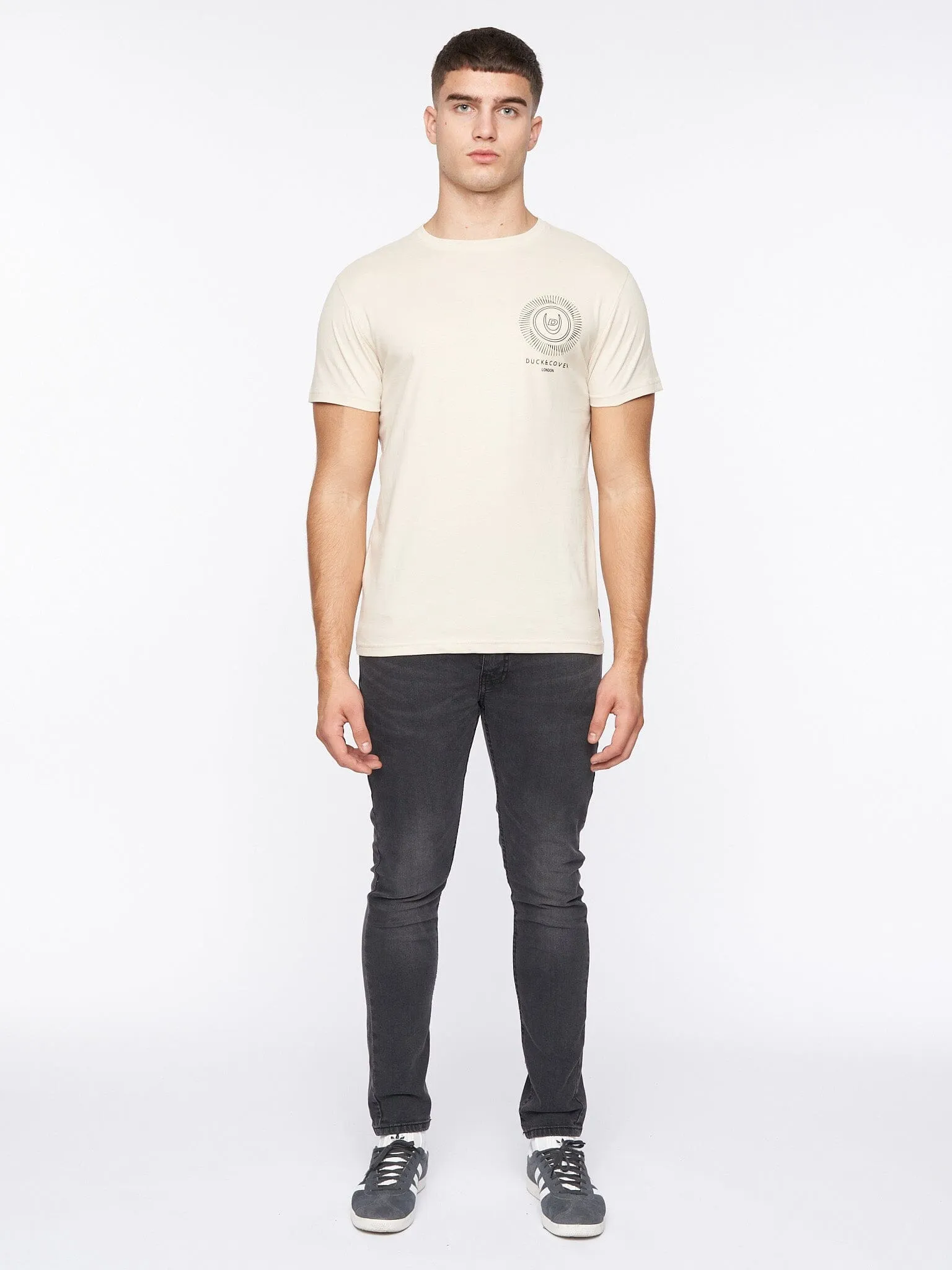 Swirla T-Shirt Ecru sold by Brand Corner product image thumbnail 2