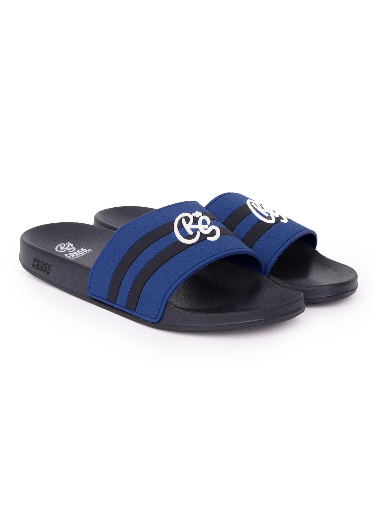 Mens Hamlax Sliders Navy/Blue sold by Brand Corner