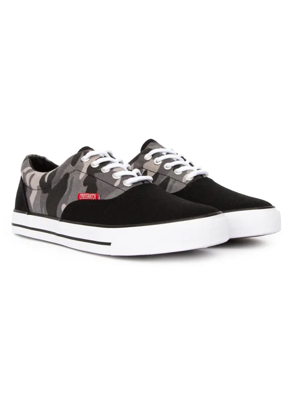 Mens Skywalk Canvas Pumps Black Camo sold by Brand Corner