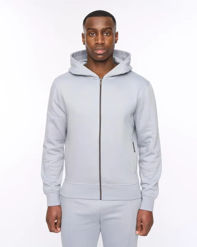 Mens Chemtars Zip Thru Hoodie Steel Blue sold by Brand Corner