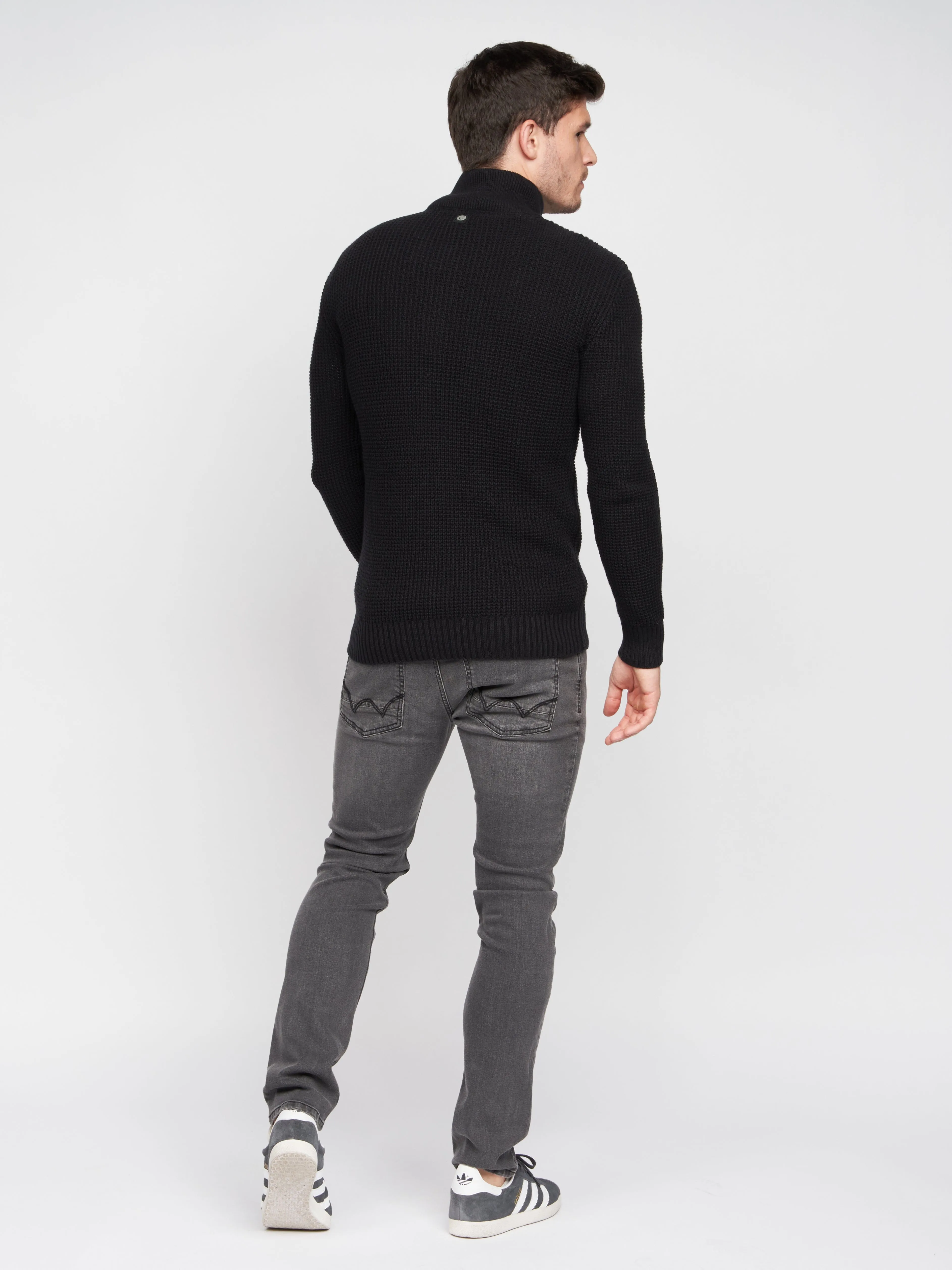 Firegards 1/4 Zip Knit Black sold by Brand Corner product image thumbnail 4