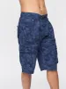 Mens Hanwhere Combat Shorts Navy Camo sold by Brand Corner
