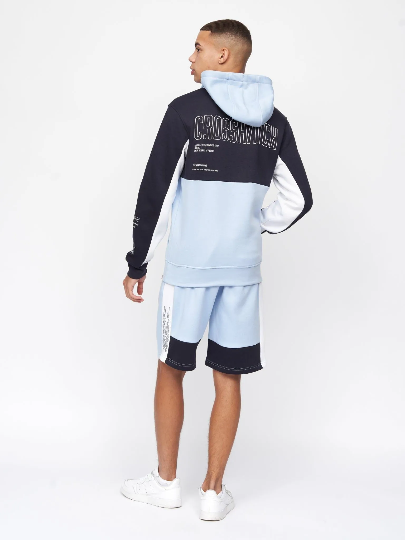 Mens Compounds Hoodie Navy/Light Blue sold by Brand Corner product image thumbnail 4
