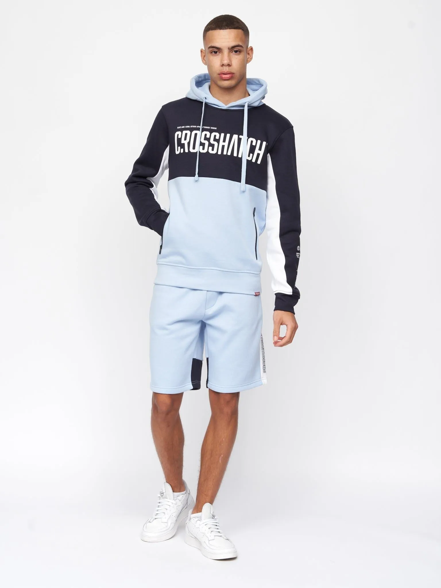 Mens Compounds Hoodie Navy/Light Blue sold by Brand Corner product image thumbnail 2