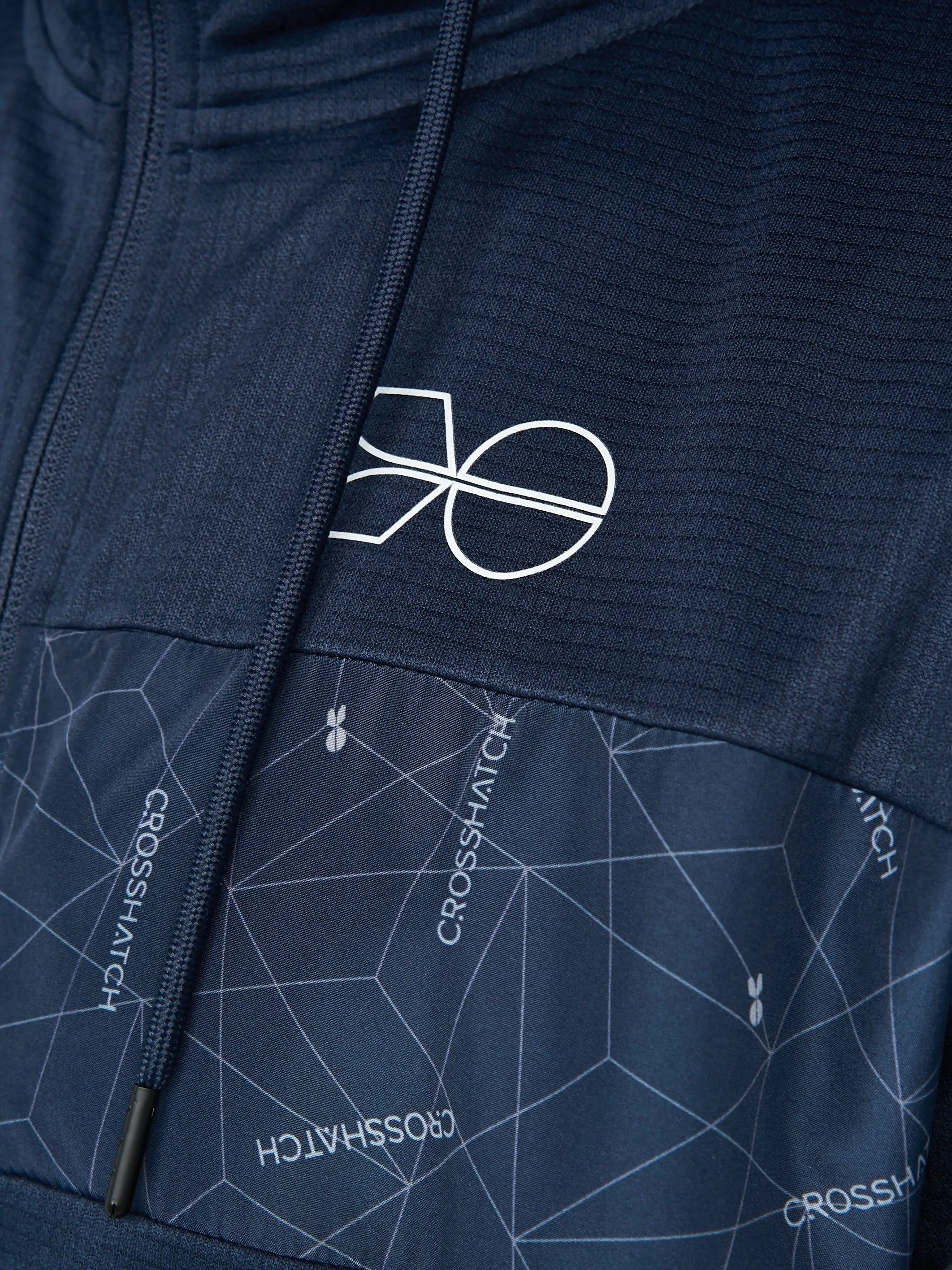 Mens Pyramid Zip Thru Tracktop Navy sold by Brand Corner product image thumbnail 5