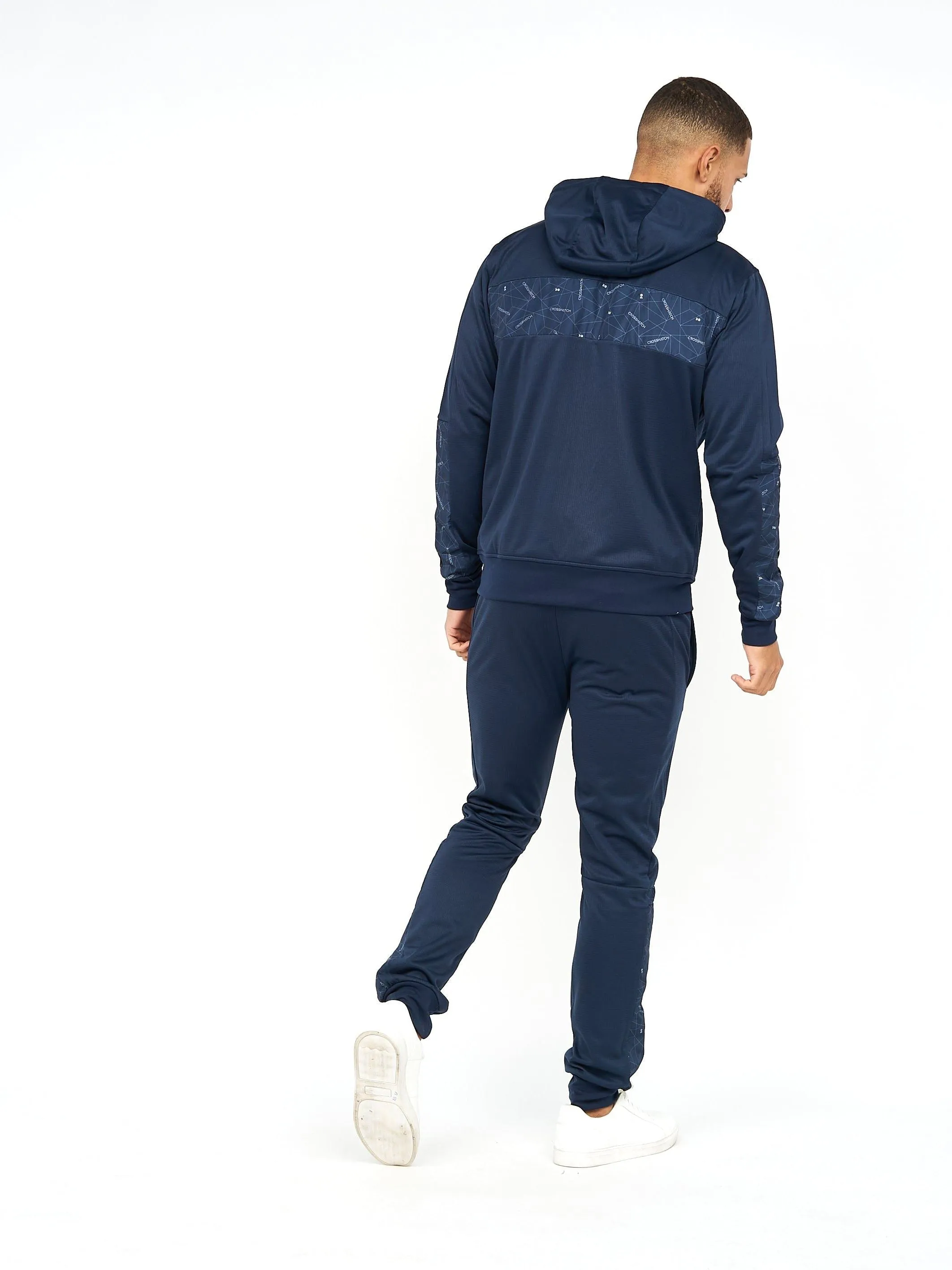 Mens Pyramid Zip Thru Tracktop Navy sold by Brand Corner product image thumbnail 3