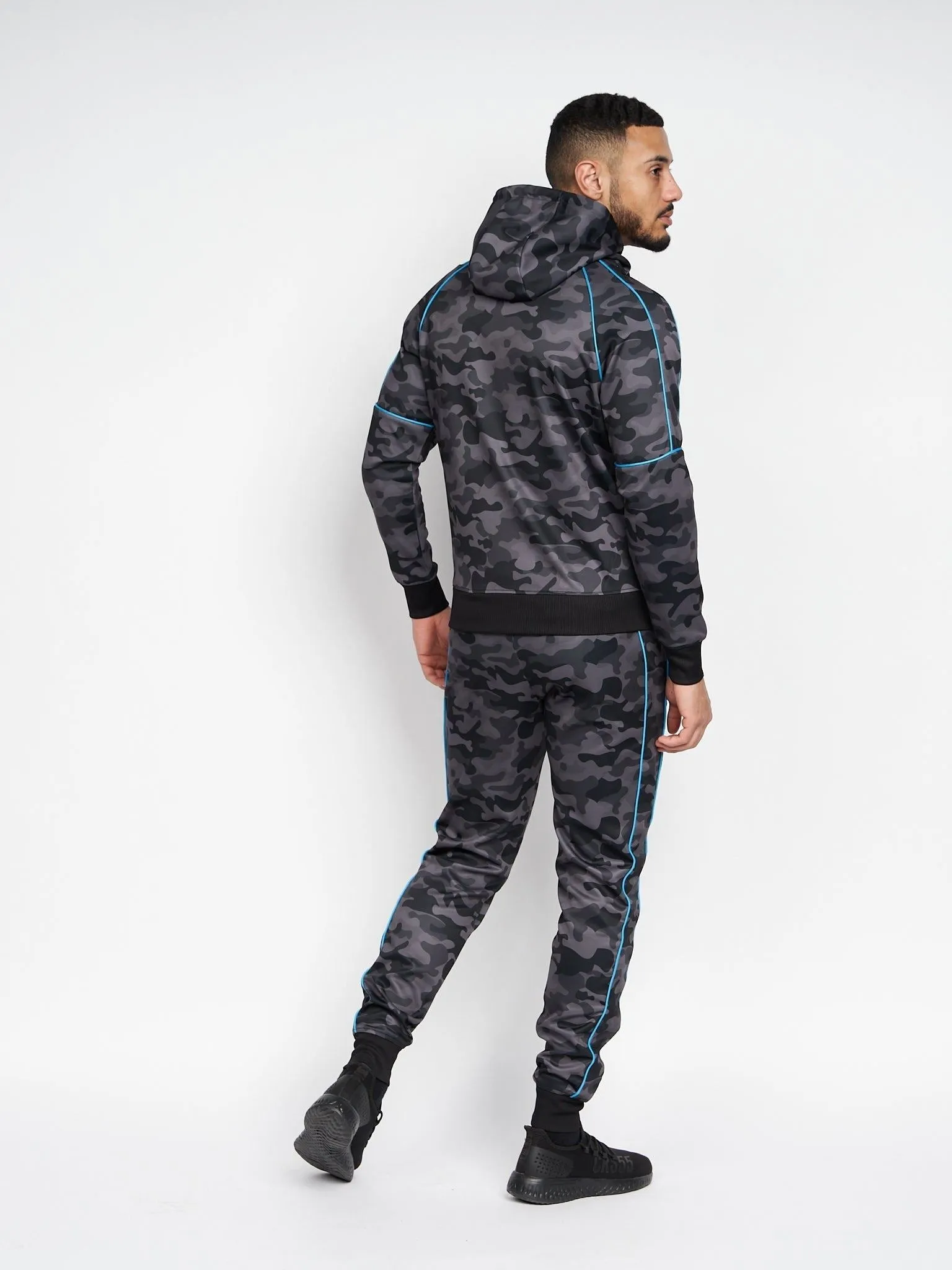 Mens Brickcount Tracktop Black Camo sold by Brand Corner product image thumbnail 2