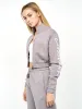 Womens Milwalk Crop Zip Thru Hoodie Sleet sold by Brand Corner