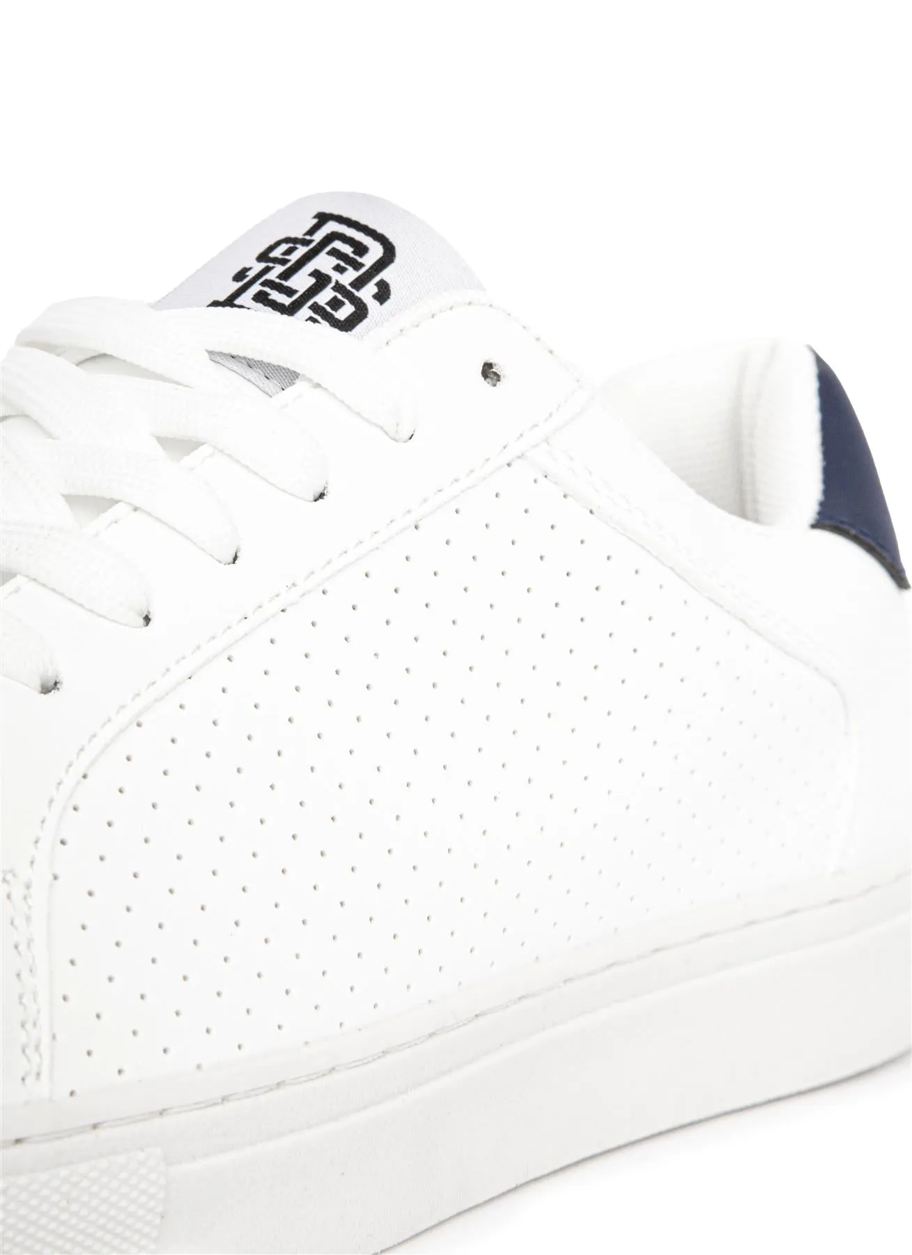 Mens Laski Trainers White sold by Brand Corner product image thumbnail 3