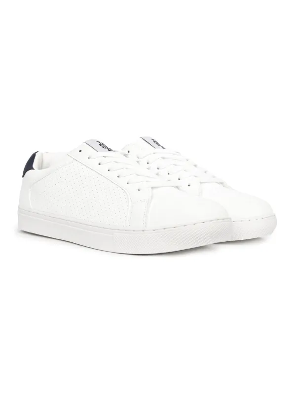 Mens Laski Trainers White made by Brand Corner