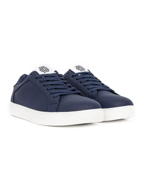Mens Laski Trainers Navy sold by Brand Corner