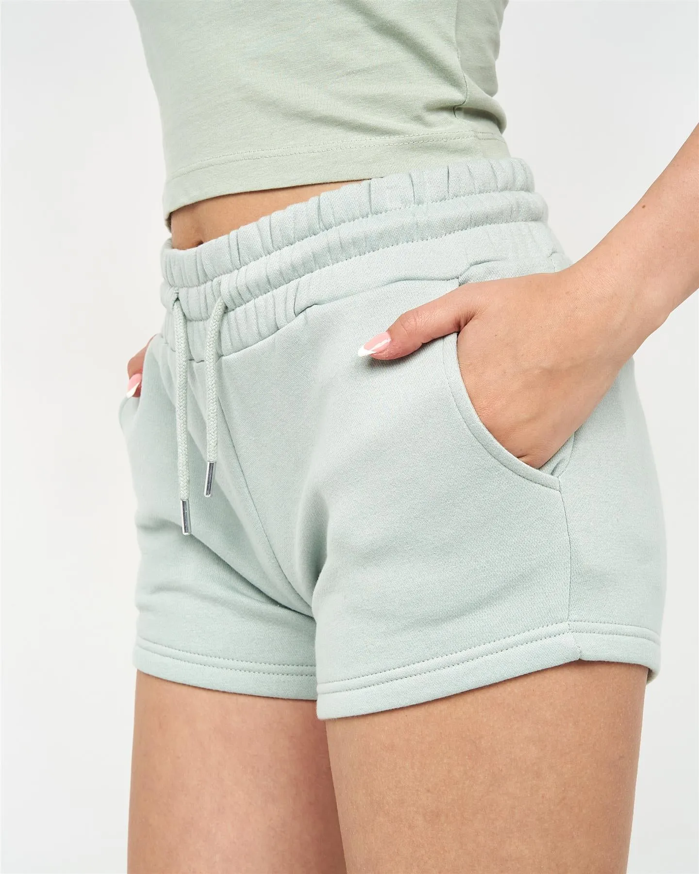 Womens Shimila Jog Shorts Sage sold by Brand Corner