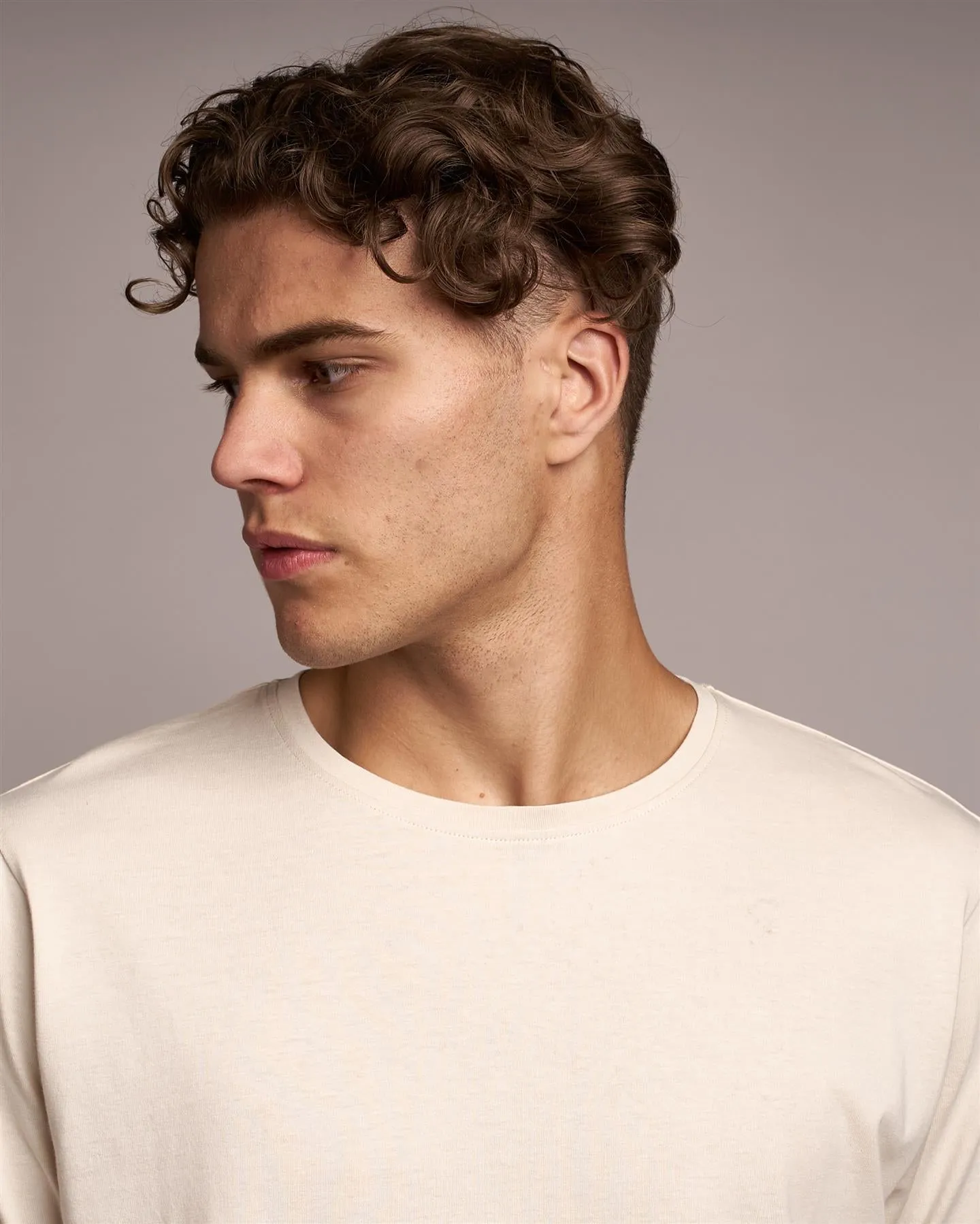 Mens Fanshaw T-Shirt Light Stone sold by Brand Corner product image thumbnail 3