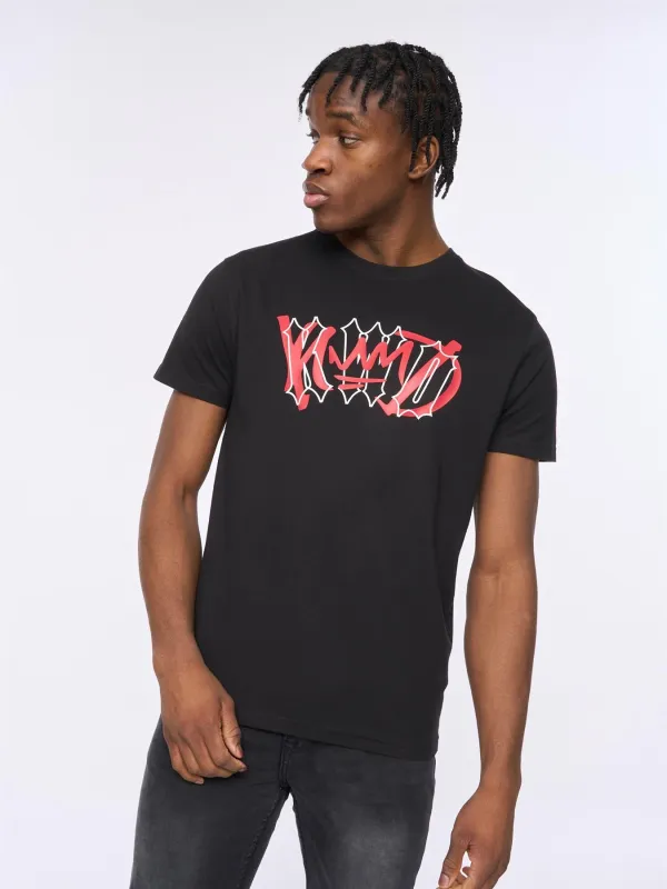 Mens Wicked T-Shirt Black sold by Brand Corner