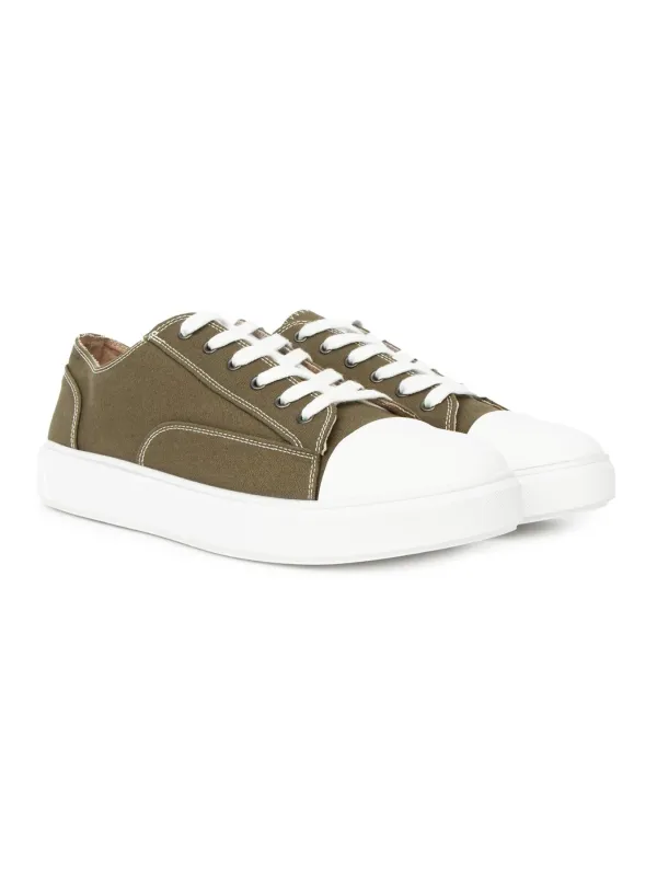 Mens Nesta Trainers Khaki sold by Brand Corner