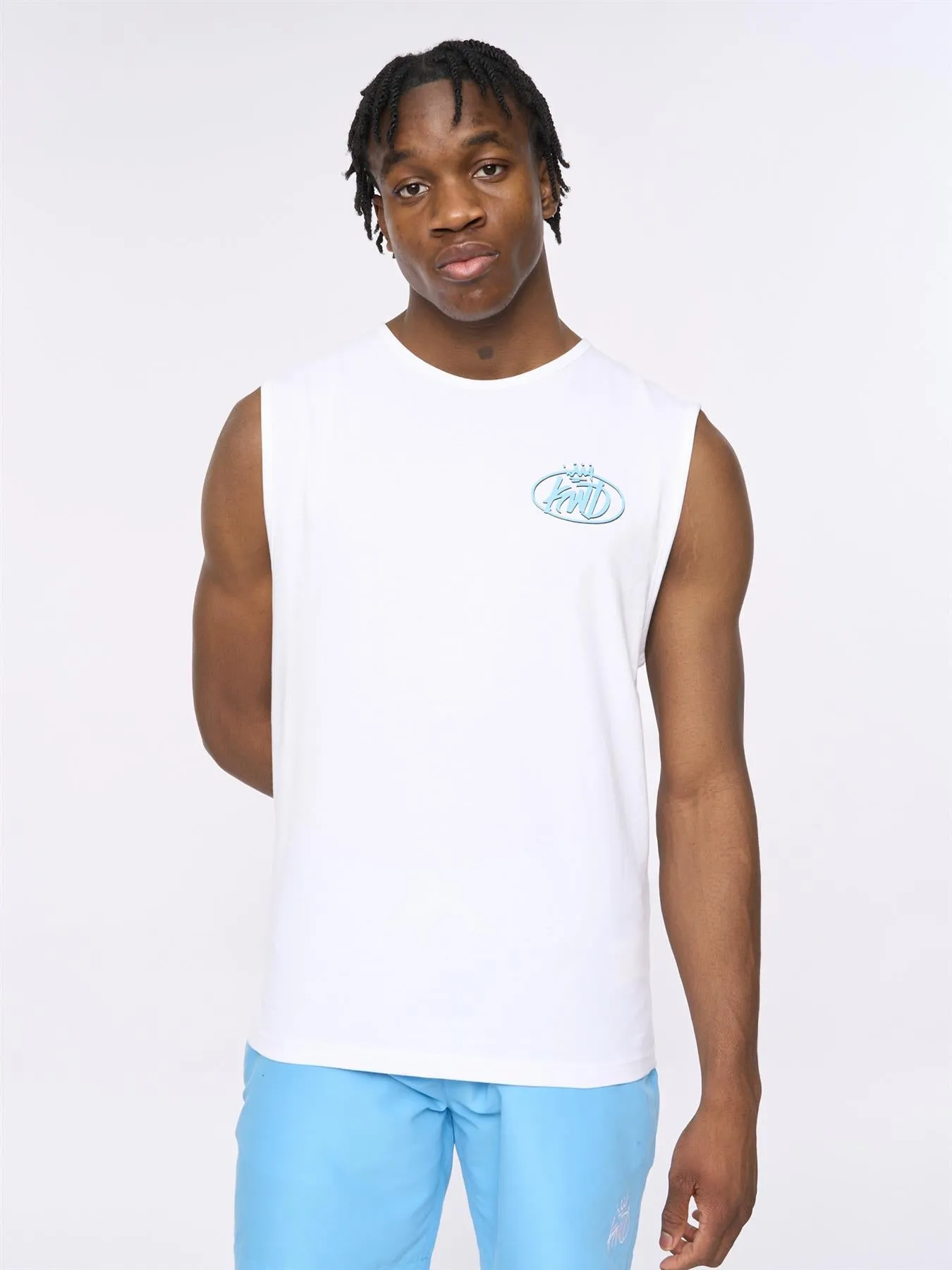 Mens Soap Tank Top White sold by Brand Corner