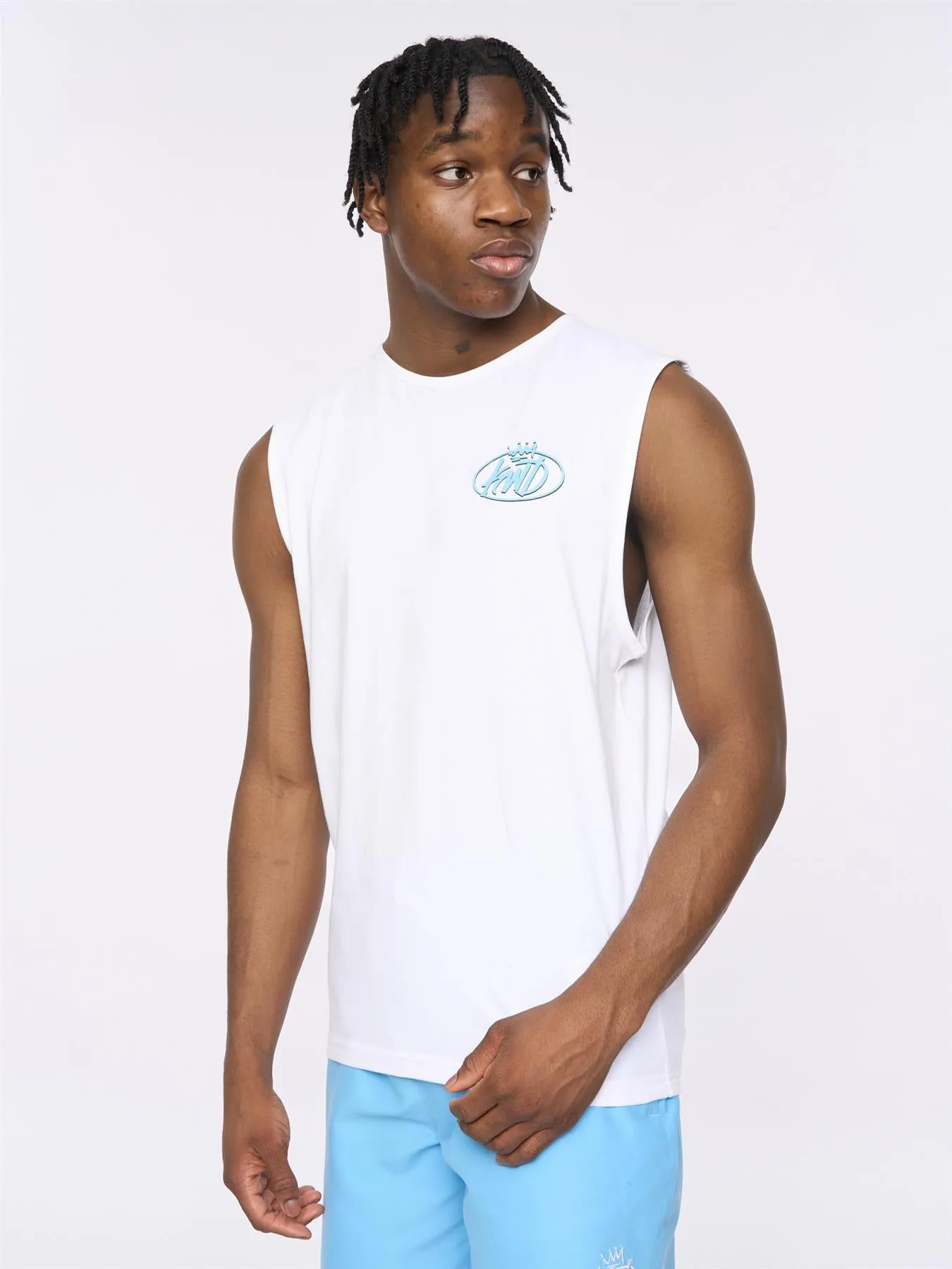 Mens Soap Tank Top White sold by Brand Corner product image thumbnail 2