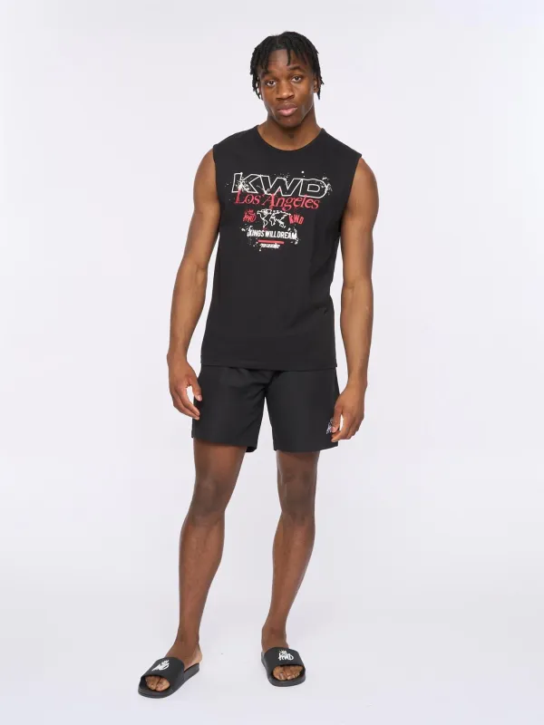 Mens Mapped Tank Top Black sold by Brand Corner