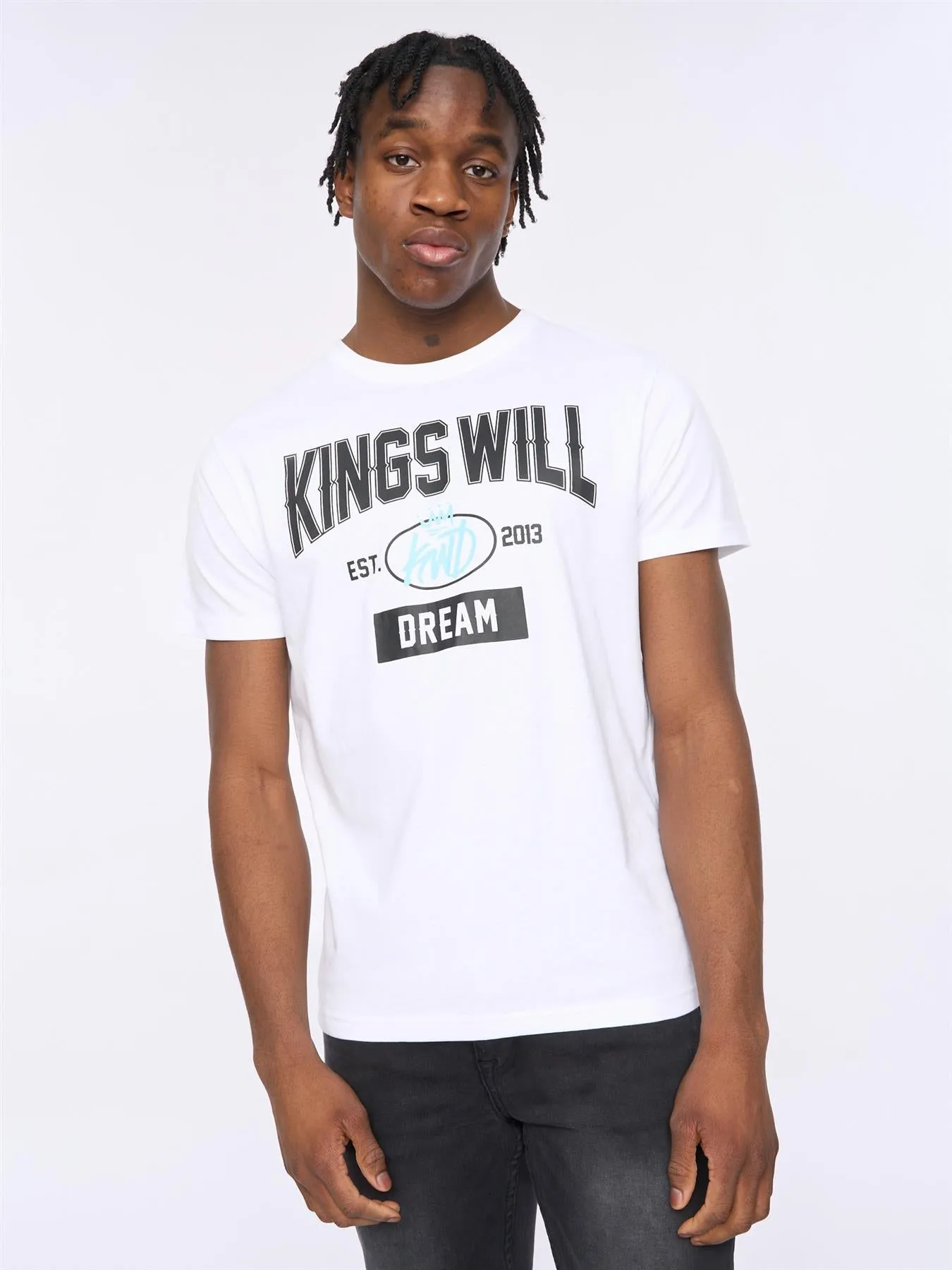 Mens Knockout T-Shirt White sold by Brand Corner