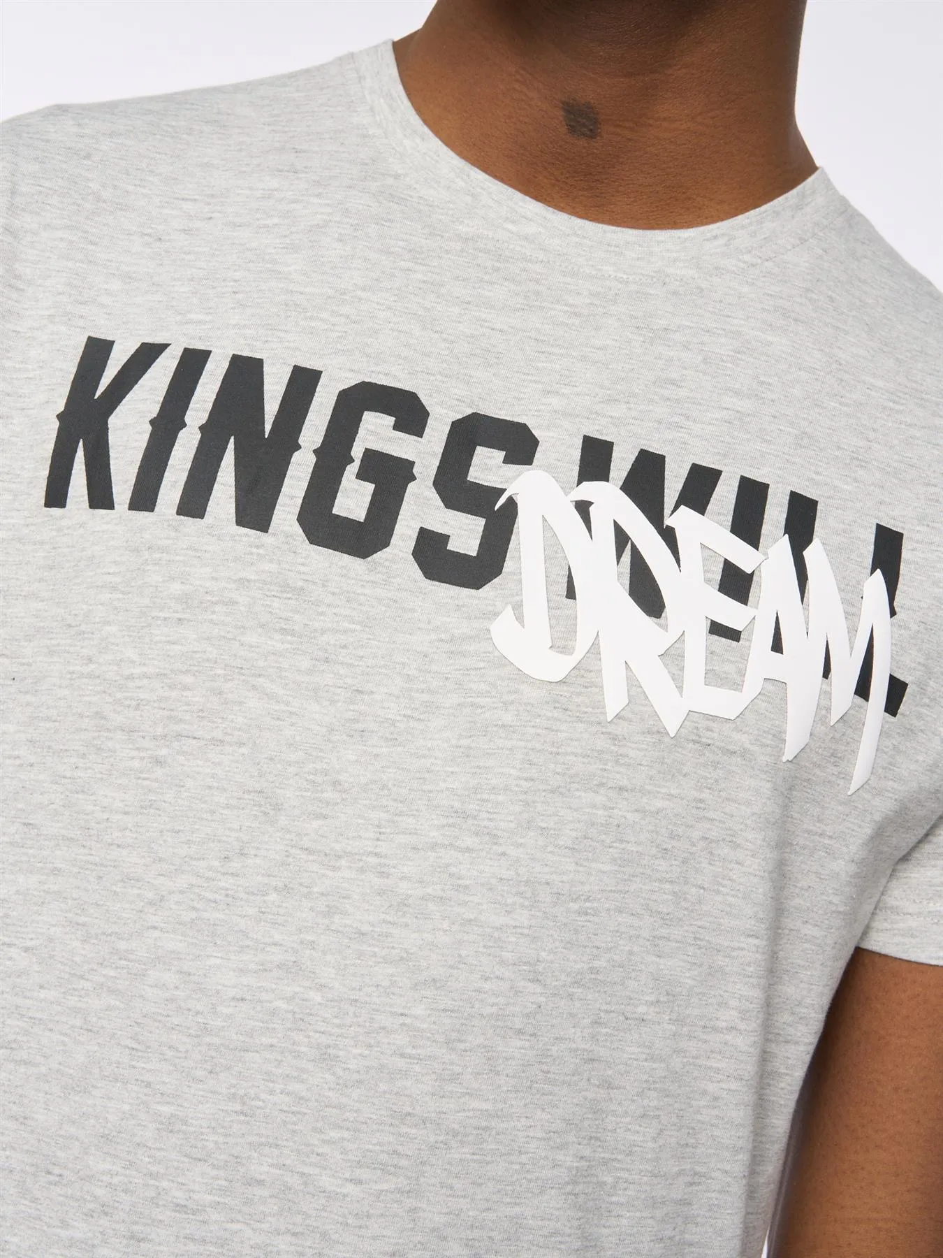 Mens Tagged T-Shirt Grey Marl sold by Brand Corner product image thumbnail 5